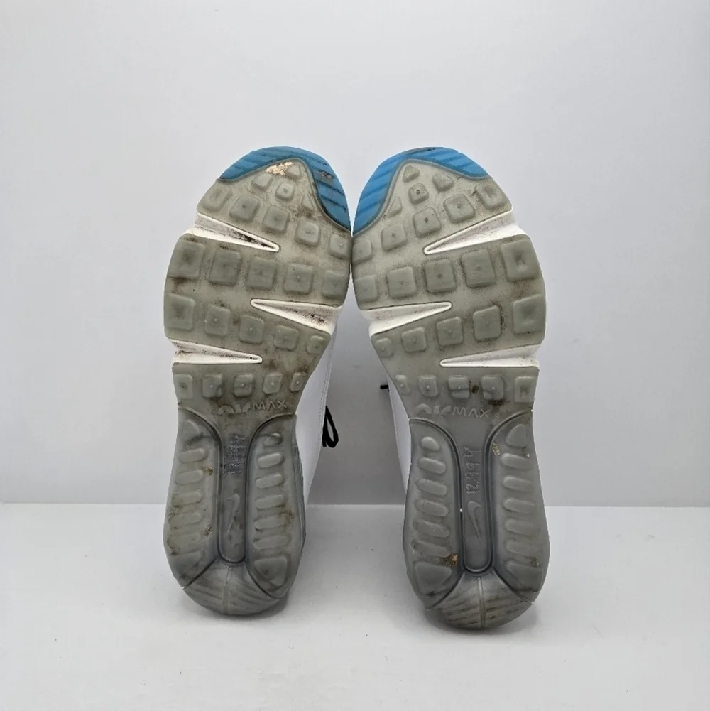 Nike Air Max 2090 'Pure Platinum' white blue sporty streetwear sneakers WMS 8.5